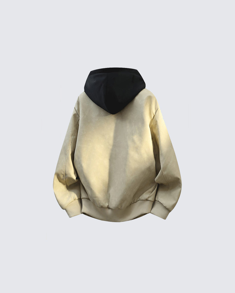 Loose Casual Streetwear with Hoodie