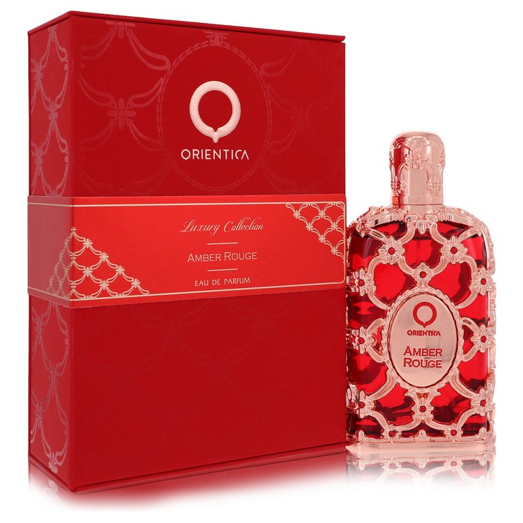 Orientica Amber Rouge Unisex Eau De Parfum Spray, 2.7 oz (80 ml)
