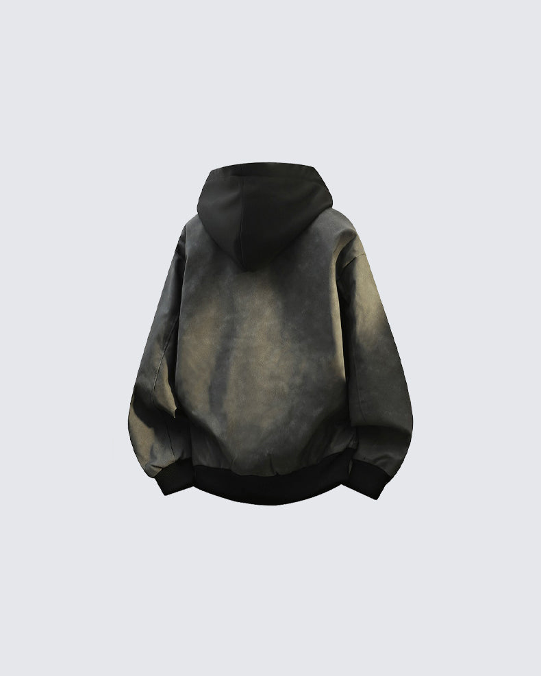 Loose Casual Streetwear with Hoodie