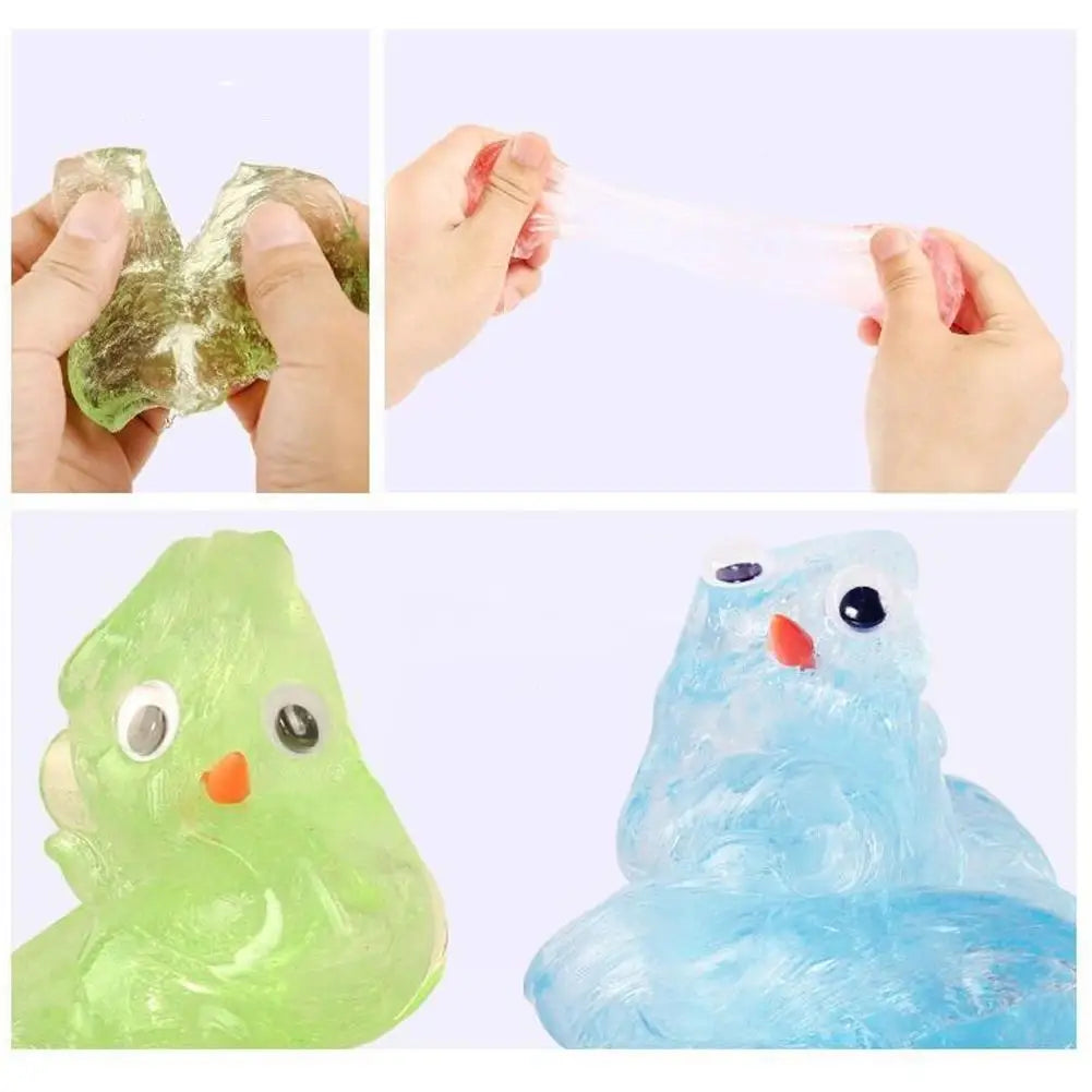 Non-newtonian Liquid Decompression Toy Transparent Liquid Glass DIY Handmade Fun Stress Relieving Non Stick Children Gifts