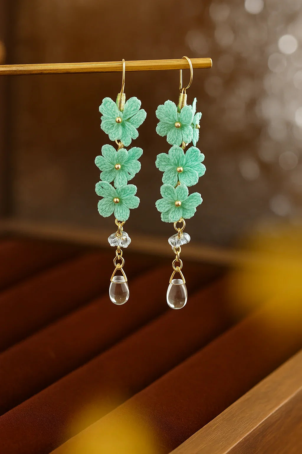 Forget-Me-Not Micro Danglers Earrings