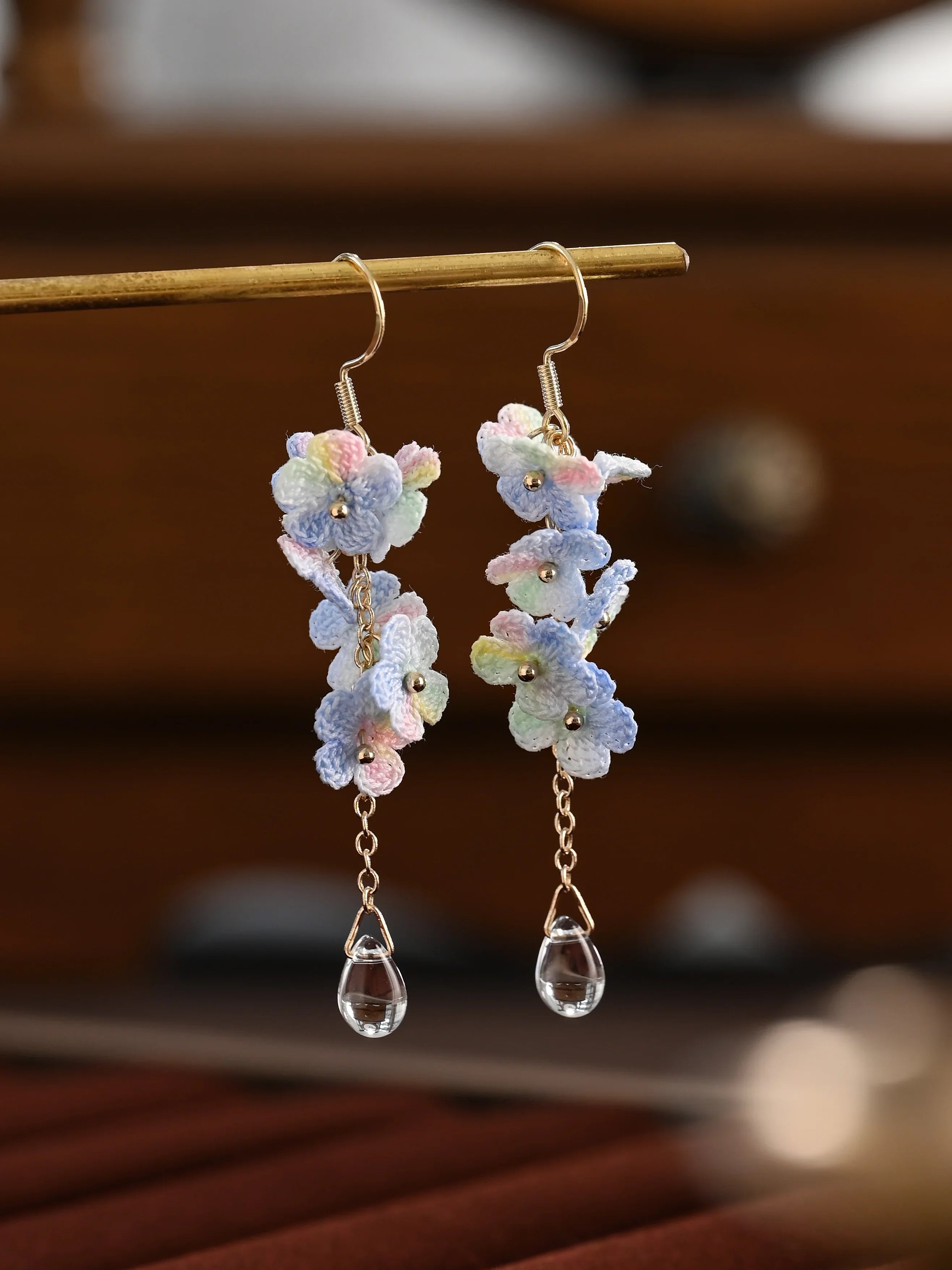 Forget-Me-Not Micro Danglers Earrings
