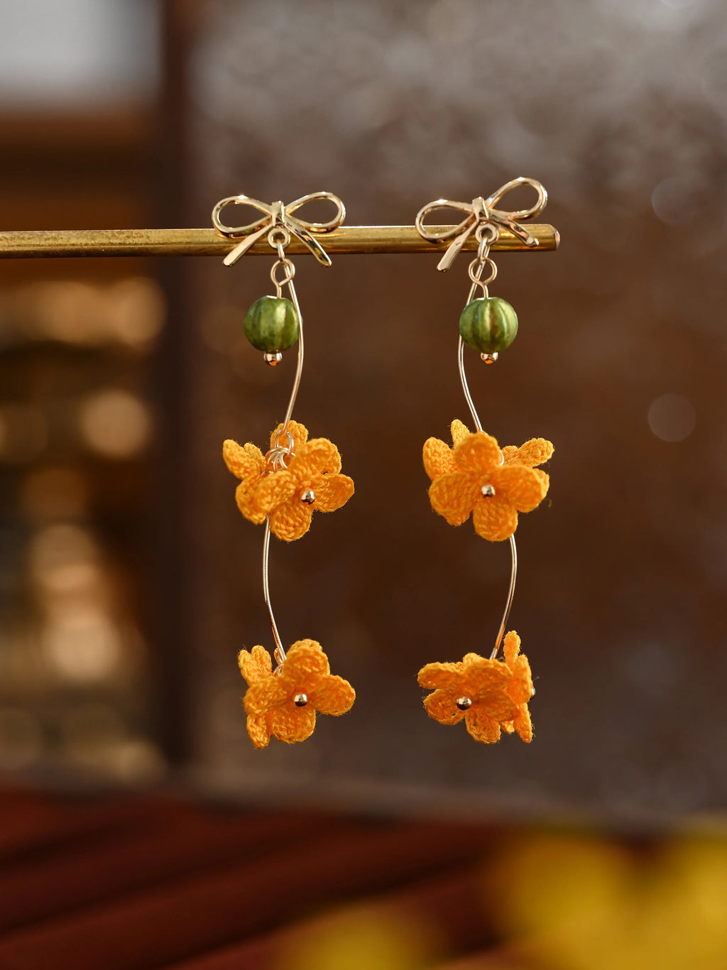 Sunshine Petal Dangles