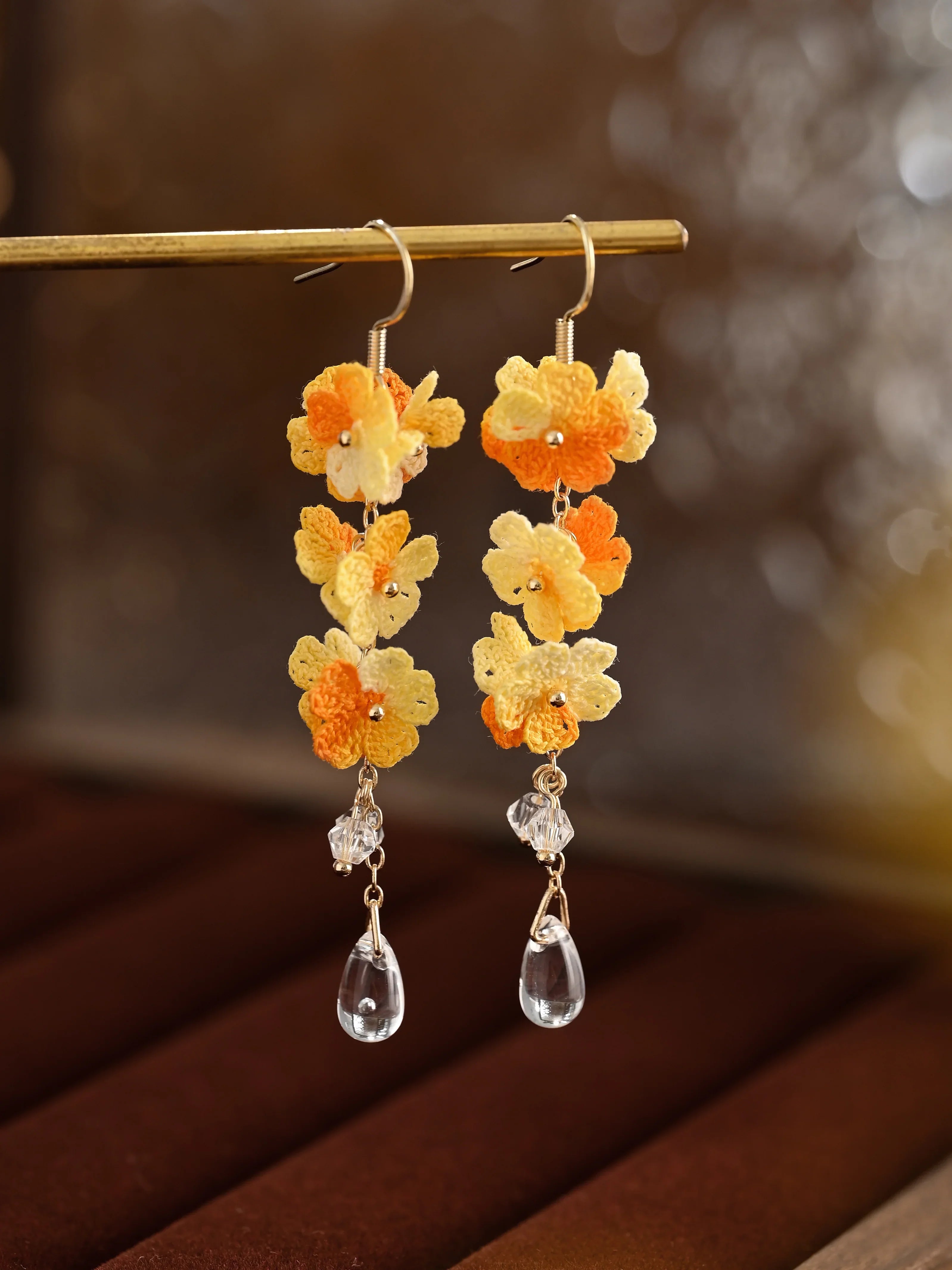 Forget-Me-Not Micro Danglers Earrings
