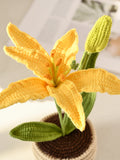 Crochet Lily Table Charm