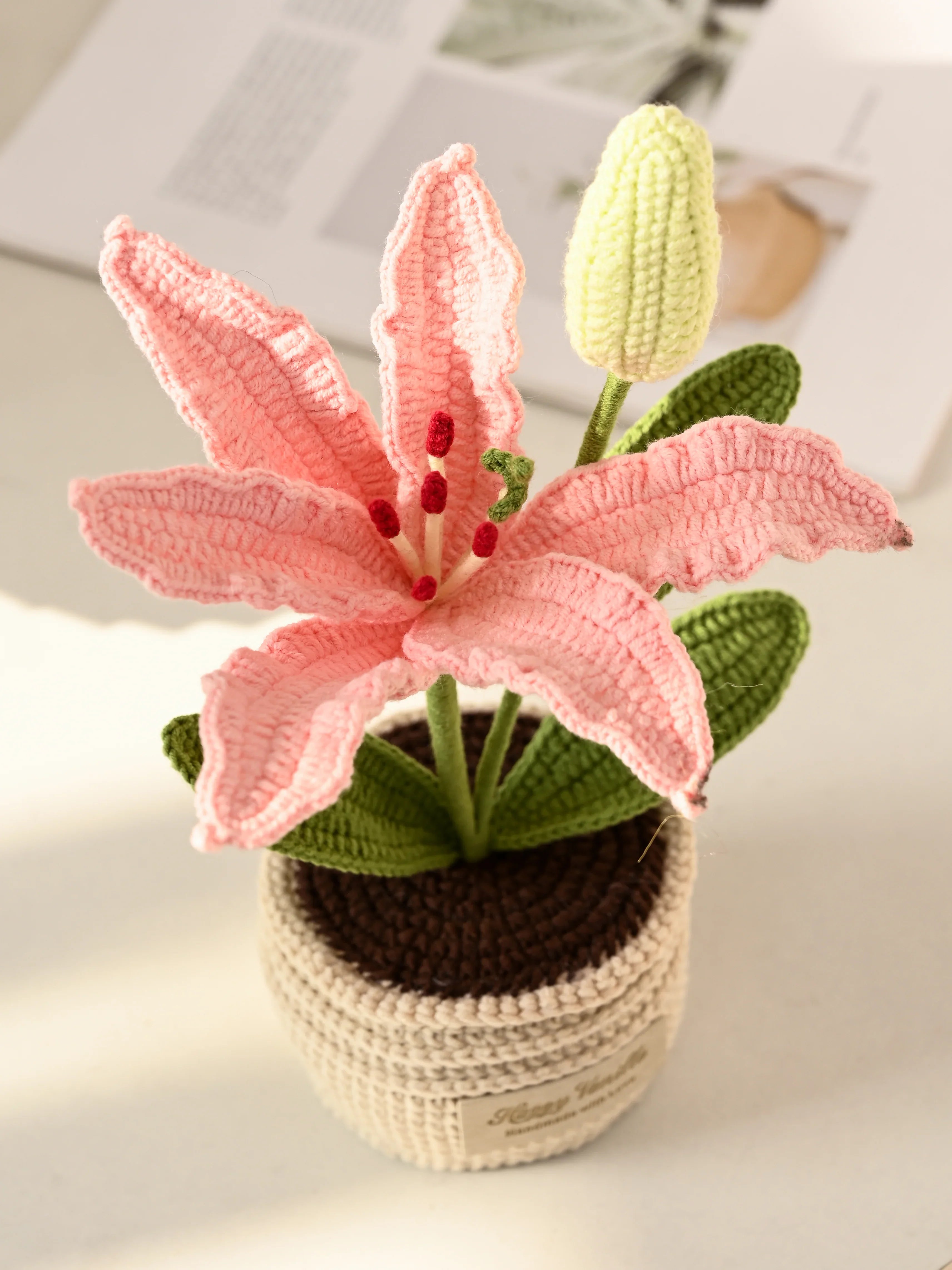 Crochet Lily Table Charm
