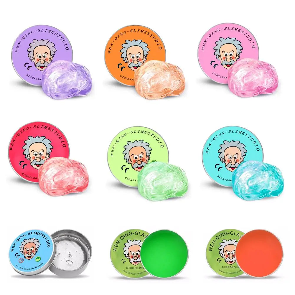 Non-newtonian Liquid Decompression Toy Transparent Liquid Glass DIY Handmade Fun Stress Relieving Non Stick Children Gifts
