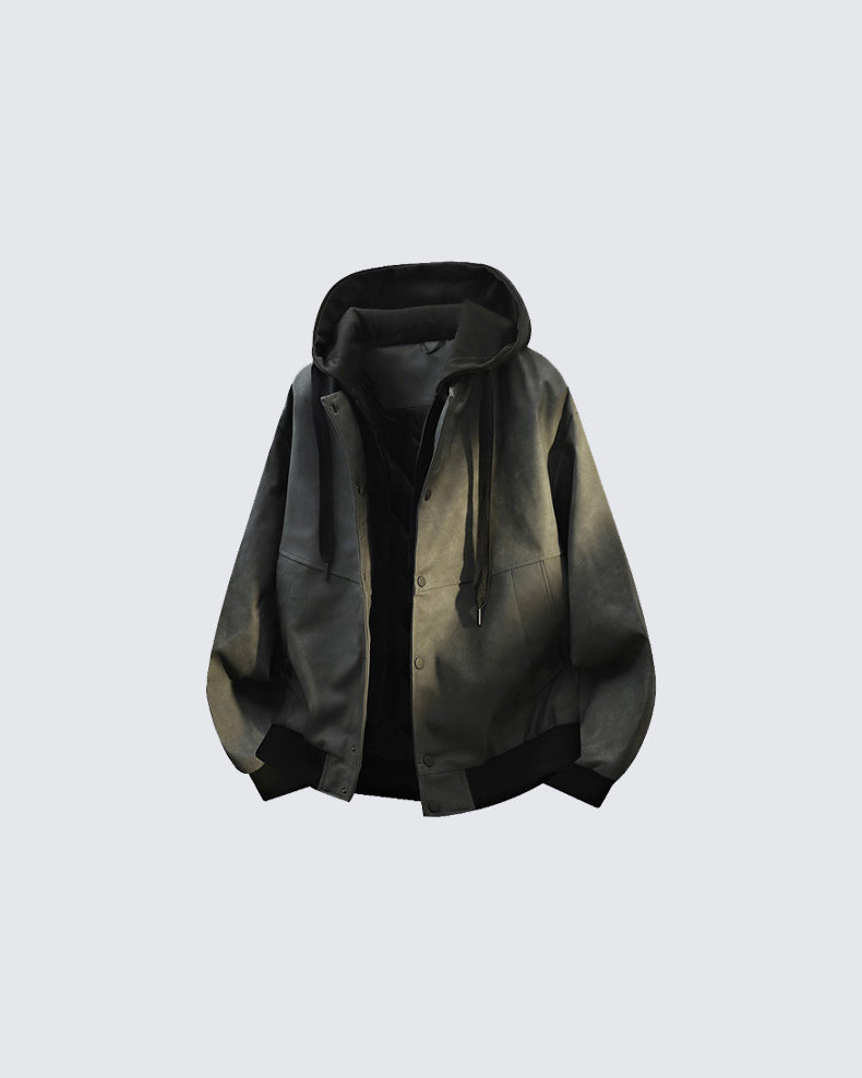 Loose Casual Streetwear with Hoodie