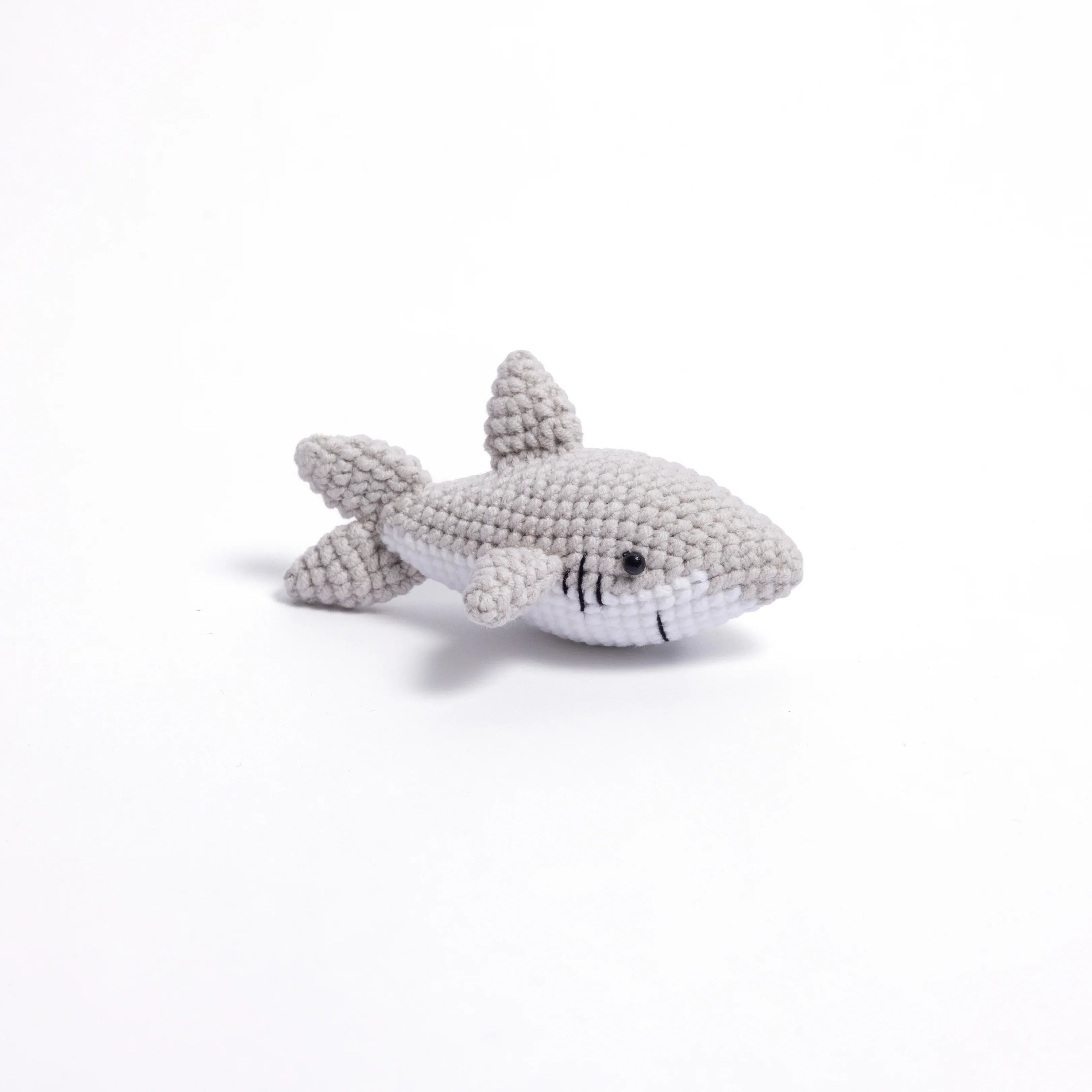 Cheeky Crochet Shark Charm