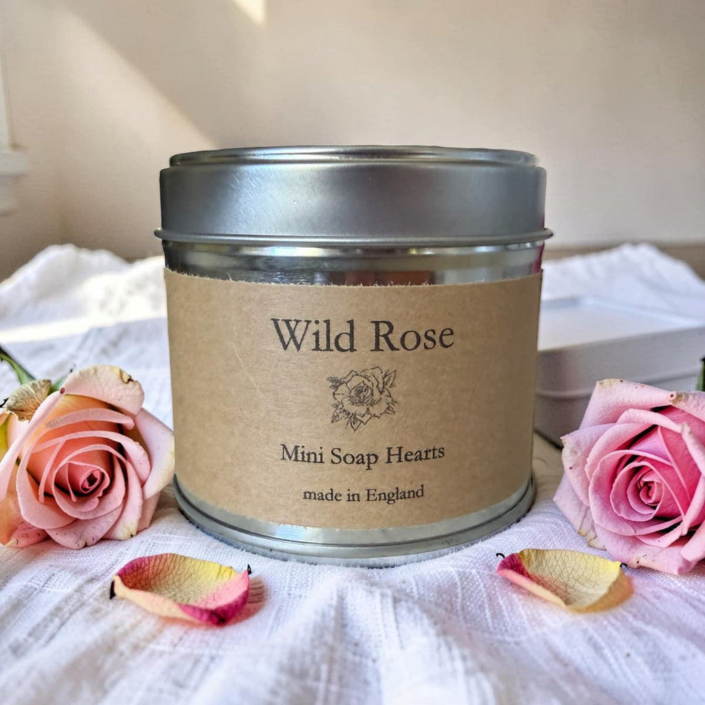 Wild Rose Soap Hearts